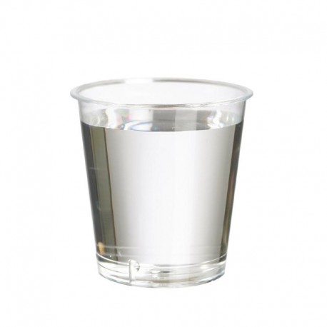 Plastico polystyrene shots glazen 3cl