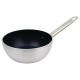 Vogue anti-aanbak conische inductie sauteuse 20cm
