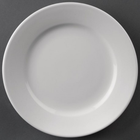 Athena Hotelware borden met brede rand 20cm