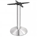 Bolero ronde verchroomde tafelpoot