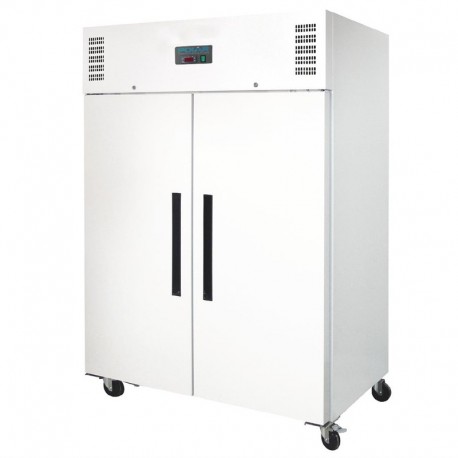 Polar 2-deurs vriezer wit 1200ltr