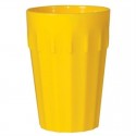 Olympia Kristallon polycarbonaat bekers 14,2cl geel
