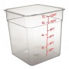 Hygiplas polycarbonaat voedseldoos vierkant 7L