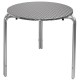 Bolero ronde RVS bistrotafel 70cm