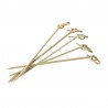 Biologisch afbreekbare bamboe knoopprikkers 12cm