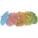 Papieren parasol cocktailprikkers assorti