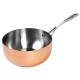 Vogue Triwall koperen sauteuse conisch 20cm