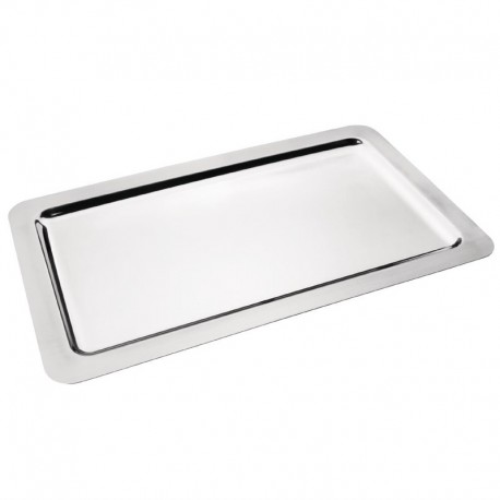 Olympia rechthoekige RVS serveerschaal GN 1/1