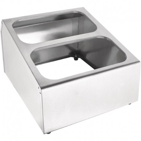 Vogue RVS GN-bakhouder rechthoekig