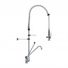 Gastro M hoge voorspoeldouche monobloc zwenkkraan handsfree