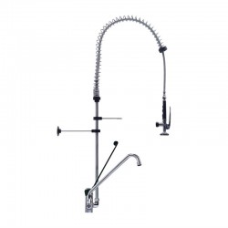 Gastro M lage voorspoeldouche monobloc zwenkkraan handsfree