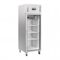 Polar G-serie Gastro 1-deurs koeling met glazen deur 600L