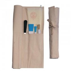 Vogue messenfoedraal canvas 10 compartimenten