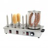 Buffalo hotdogwarmer met 6 warmhoudpennen