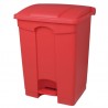 Jantex afvalemmer rood 45L