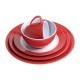 Kristallon Gala melamine kom rood 12,5cm