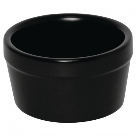 Olympia stapelbare ramekin mat zwart 77x45mm