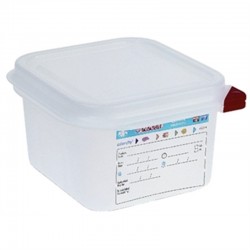 Araven GN1/6 voedseldoos met deksel 1,7ltr