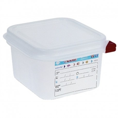 Araven GN1/6 voedseldoos met deksel 1,7ltr