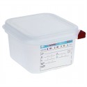 Araven GN 1/6 voedseldoos met deksel 1,7L