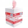 Jantex multifunctionele antibacteriële doekjes rood