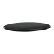 Topalit Classic Line rond tafelblad antraciet 70cm