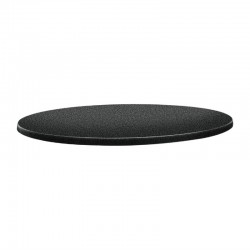 Topalit Classic Line rond tafelblad antraciet 70cm