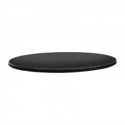 Topalit Classic Line rond tafelblad antraciet 80cm