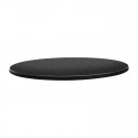 Topalit Classic Line rond tafelblad antraciet 80cm