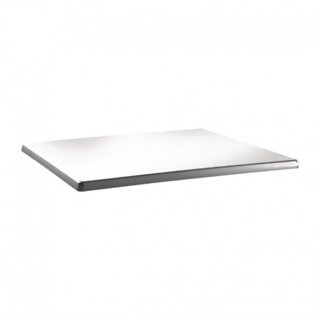 Topalit Classic Line rechthoekig tafelblad wit 120x80cm
