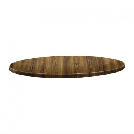 Topalit Classic Line rond tafelblad Atacama kersenhout 60cm