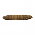 Topalit Classic Line rond tafelblad Atacama kersenhout 70cm