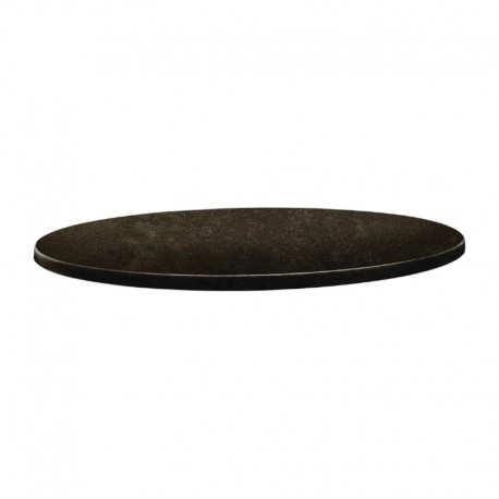 Topalit Classic Line rond tafelblad Cyprus metal 80cm