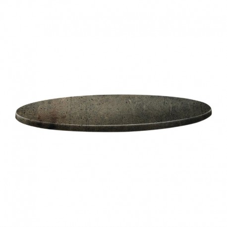 Topalit Classic Line rond tafelblad beton 70cm