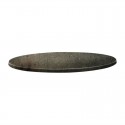 Topalit Classic Line rond tafelblad beton 70cm