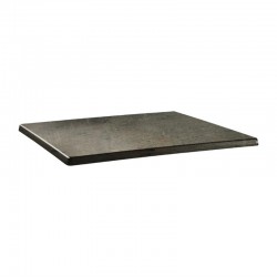 Topalit Classic Line rechthoekig tafelblad beton 110x70cm