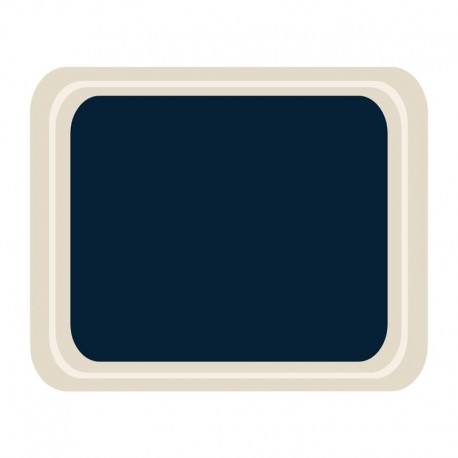 Roltex Original dienblad blauw 42x32cm