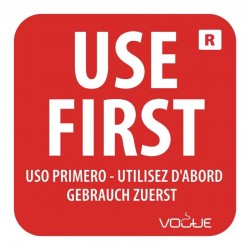 Vogue voedseletiketten 'Use First'