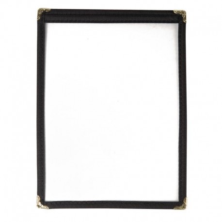 Olympia American Style menuhouder A5 zwart enkel