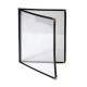 Olympia American Style menuhouder A4 zwart dubbel