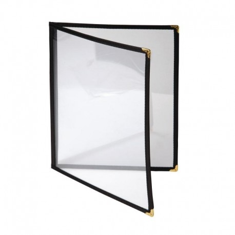 Olympia American Style menuhouder A4 zwart dubbel