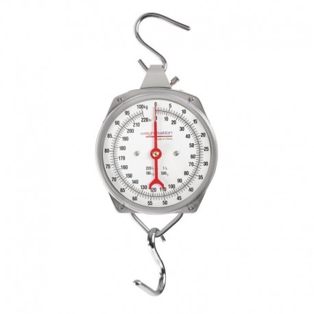 Weighstation RVS weegschaal hangend model 100kg