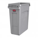 Rubbermaid Slim Jim container met luchtsleuven 60L