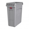 Rubbermaid Slim Jim container met luchtsleuven 60L