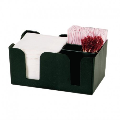 Kristallon zwarte bar caddy