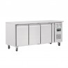 Polar U-serie 3-deurs koelwerkbank 417L