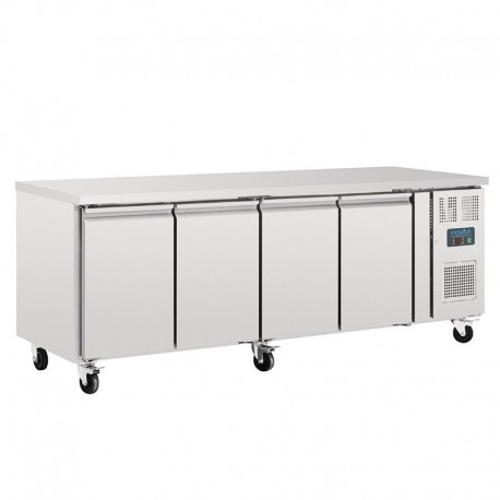 Polar 4-deurs gekoelde werkbank 553ltr