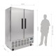Polar 2-deurs slimline RVS koeling 960ltr
