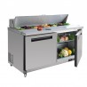 Polar U-serie 2-deurs gekoelde saladette 527L