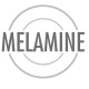 Pure melamine schaal wit GN1/2